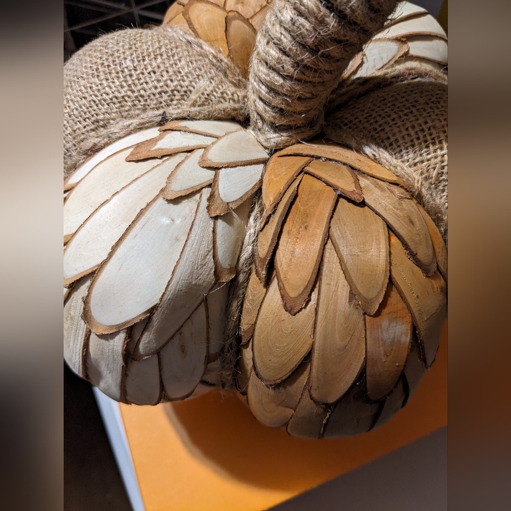 Box#5  🔥 5 For $35 🔥 Two Fall Decor Pumpkins - Picture 5 of 14